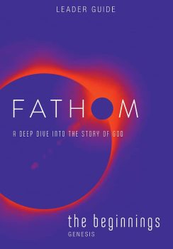 Fathom Bible Studies: The Beginnings Leader Guide (Genesis) book cover